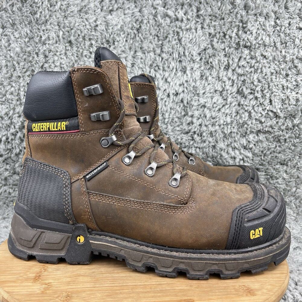 Caterpillar Men's Brown Work Boots